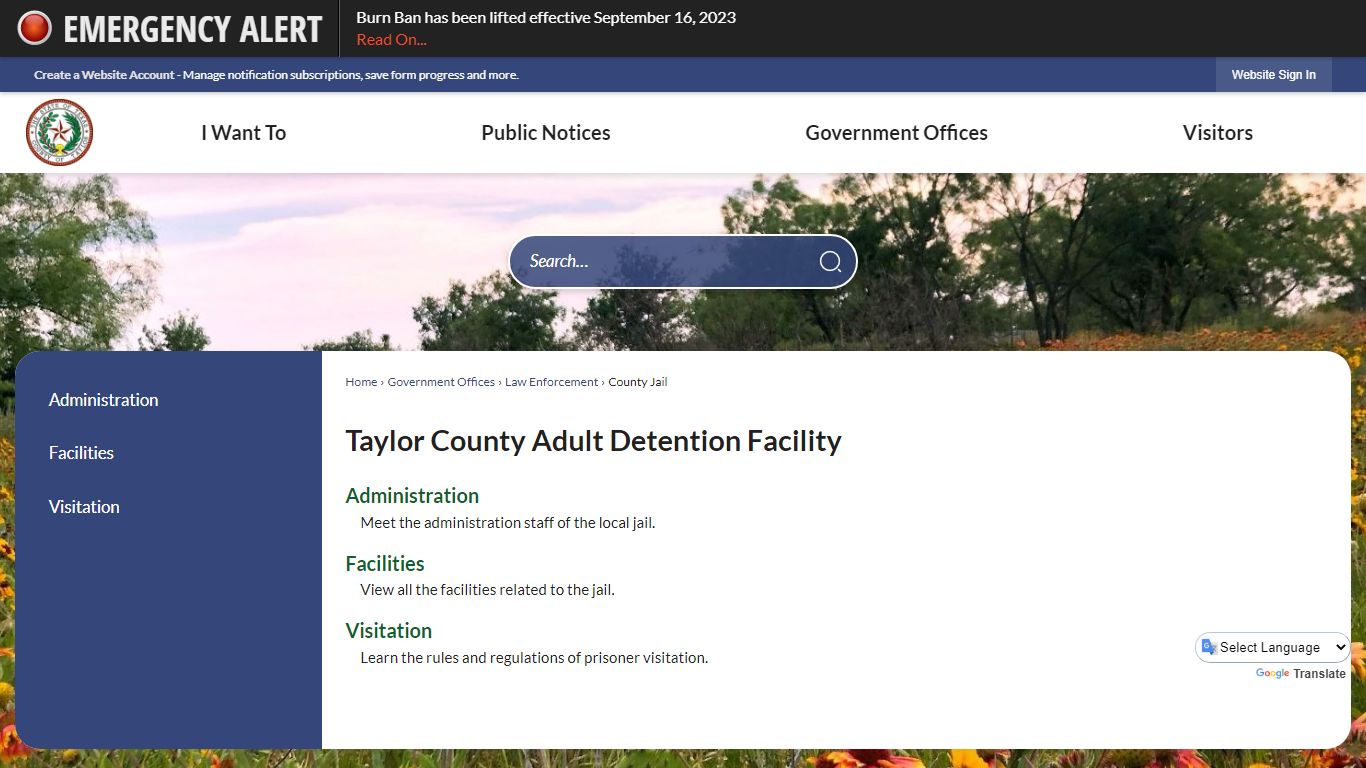 Taylor County Adult Detention Facility